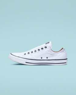 Converse Chuck Taylor All Star Férfi Slip On Fekete/Fehér | AZCWMFR-HU